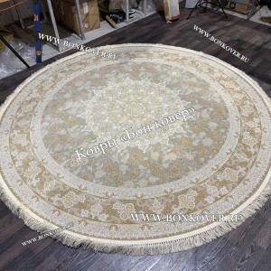 Восточный Ковер Для Гостиной Дизайн 30551 Круг